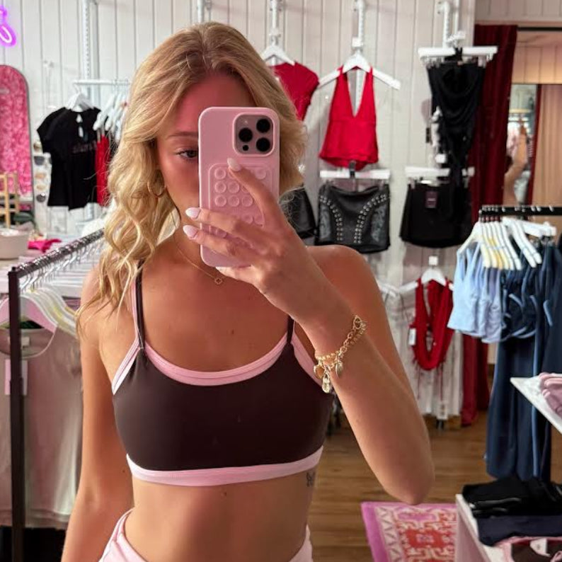 Valentine Double Layered Sports Bra