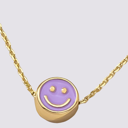 Mini Smiley Face Necklace