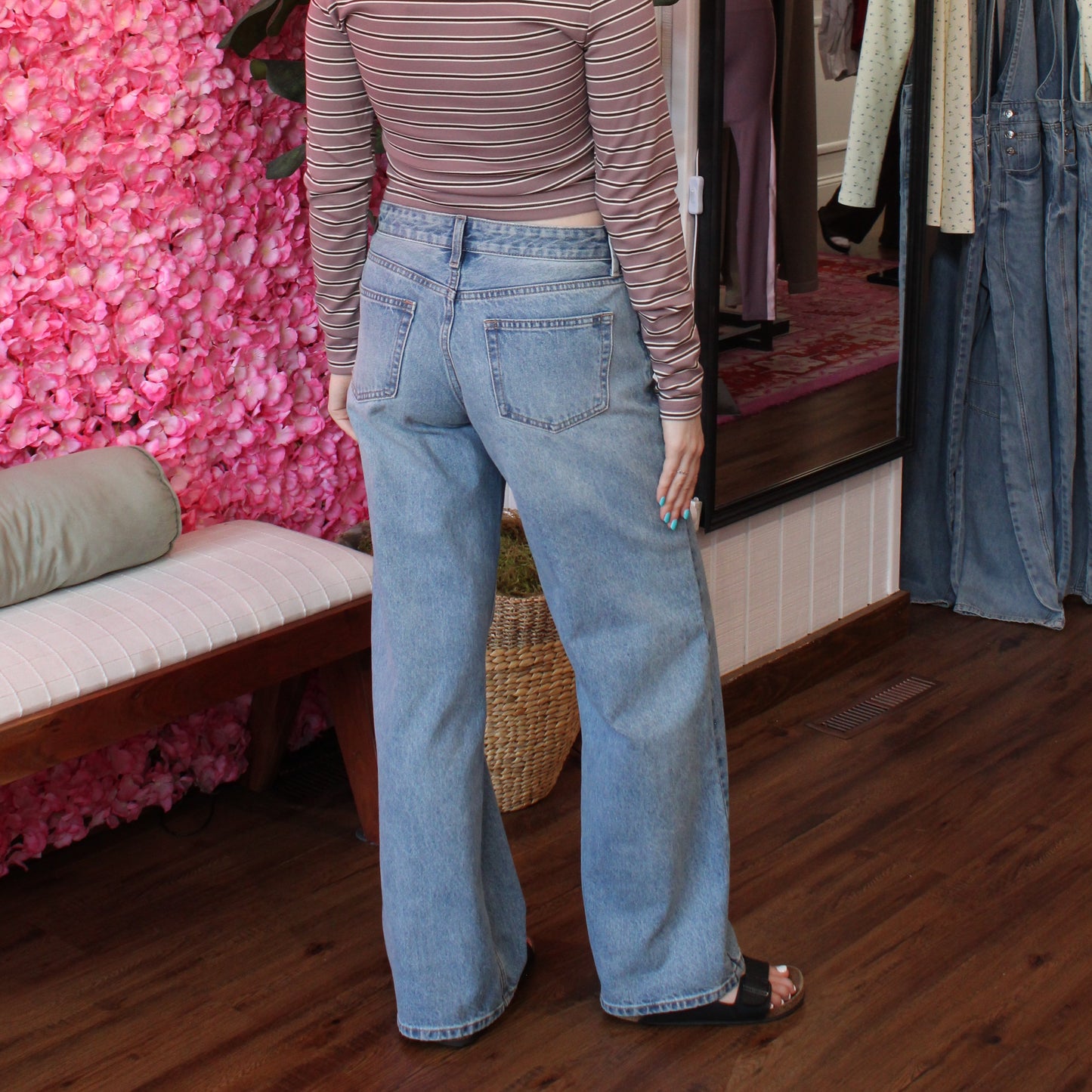 Lucia High Rise Dad Jean