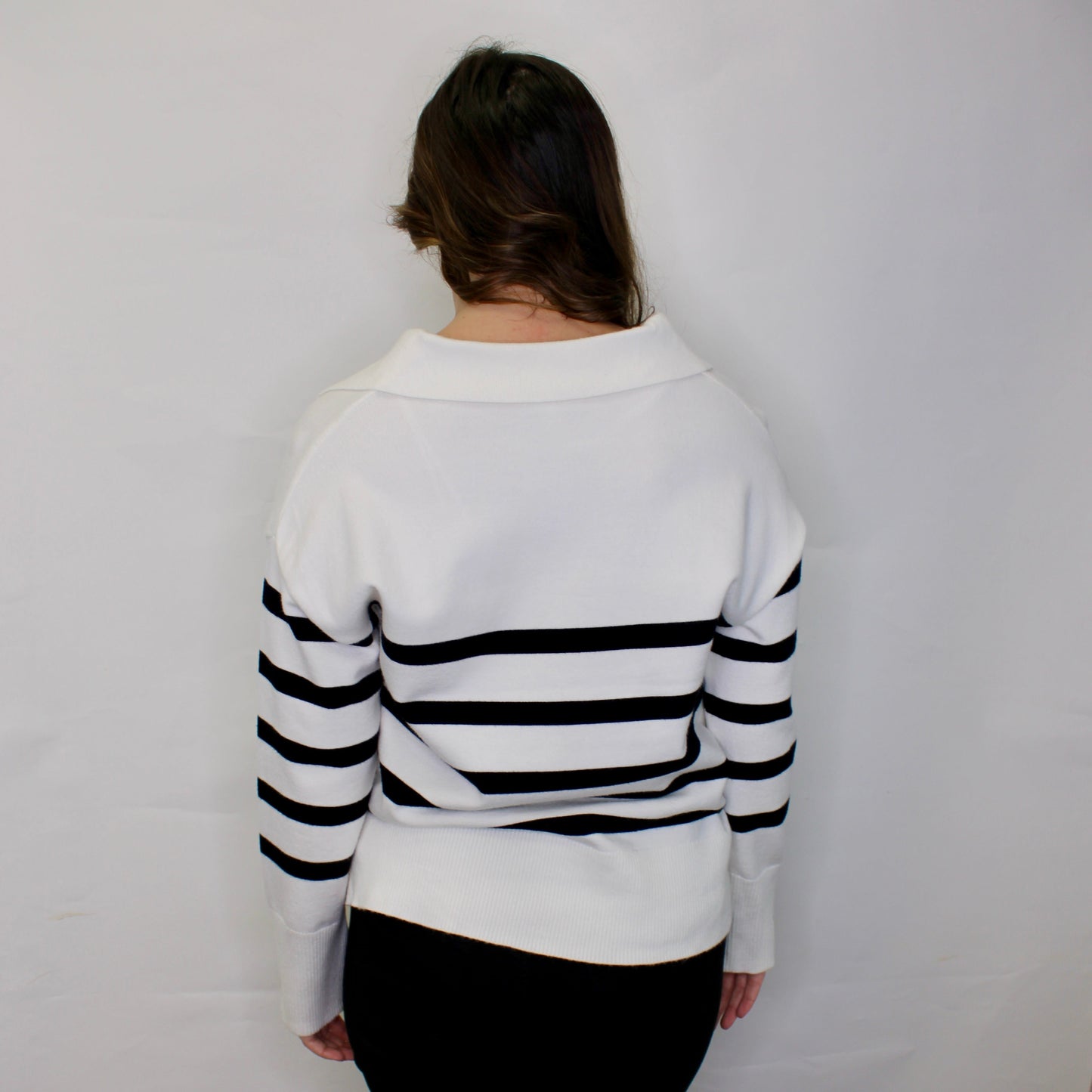 Eloise Stripe Sweater Top