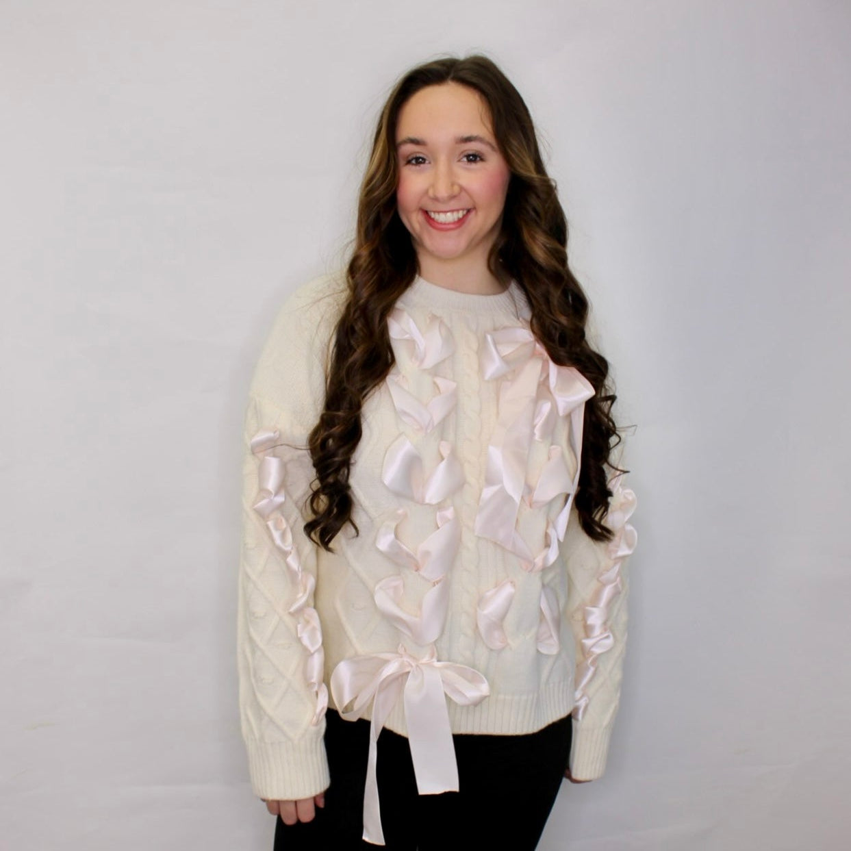 Zoe Bow Sweater