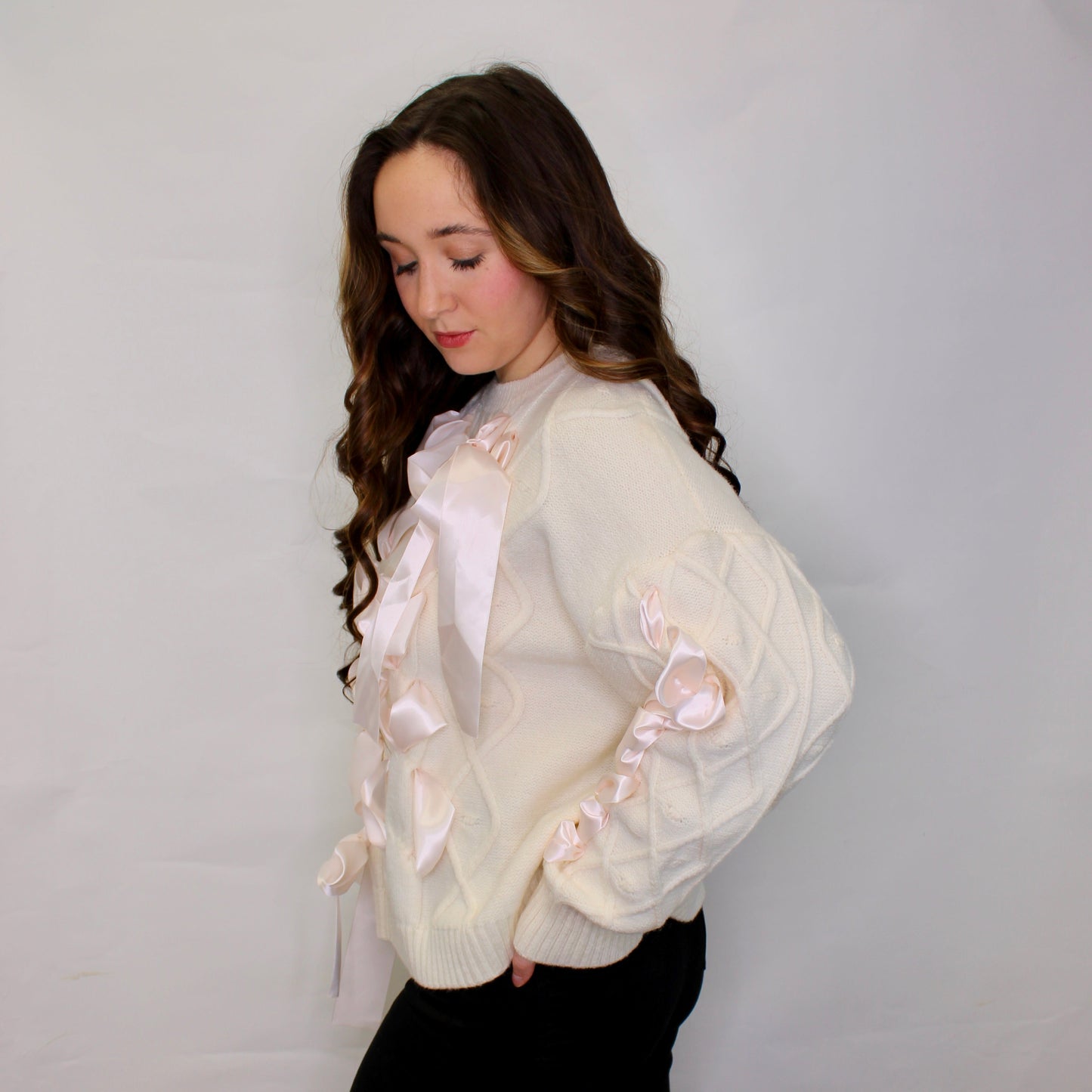 Zoe Bow Sweater