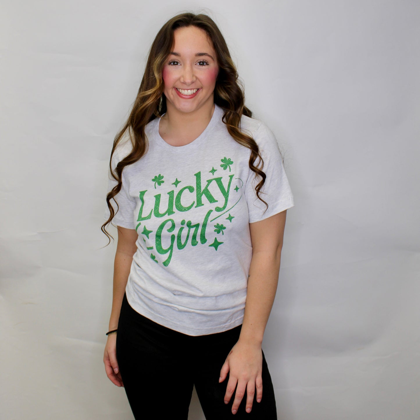 Lucky Girl Saint Patricks Tee
