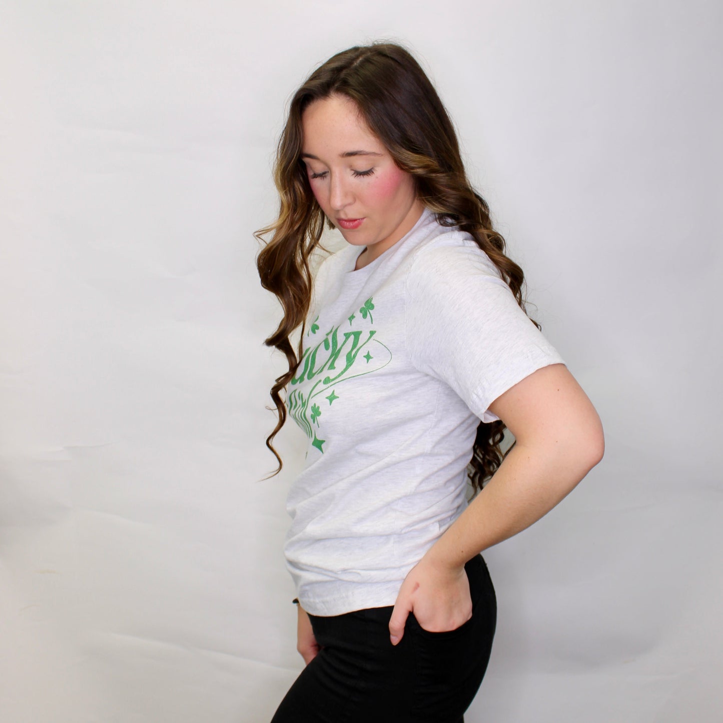Lucky Girl Saint Patricks Tee