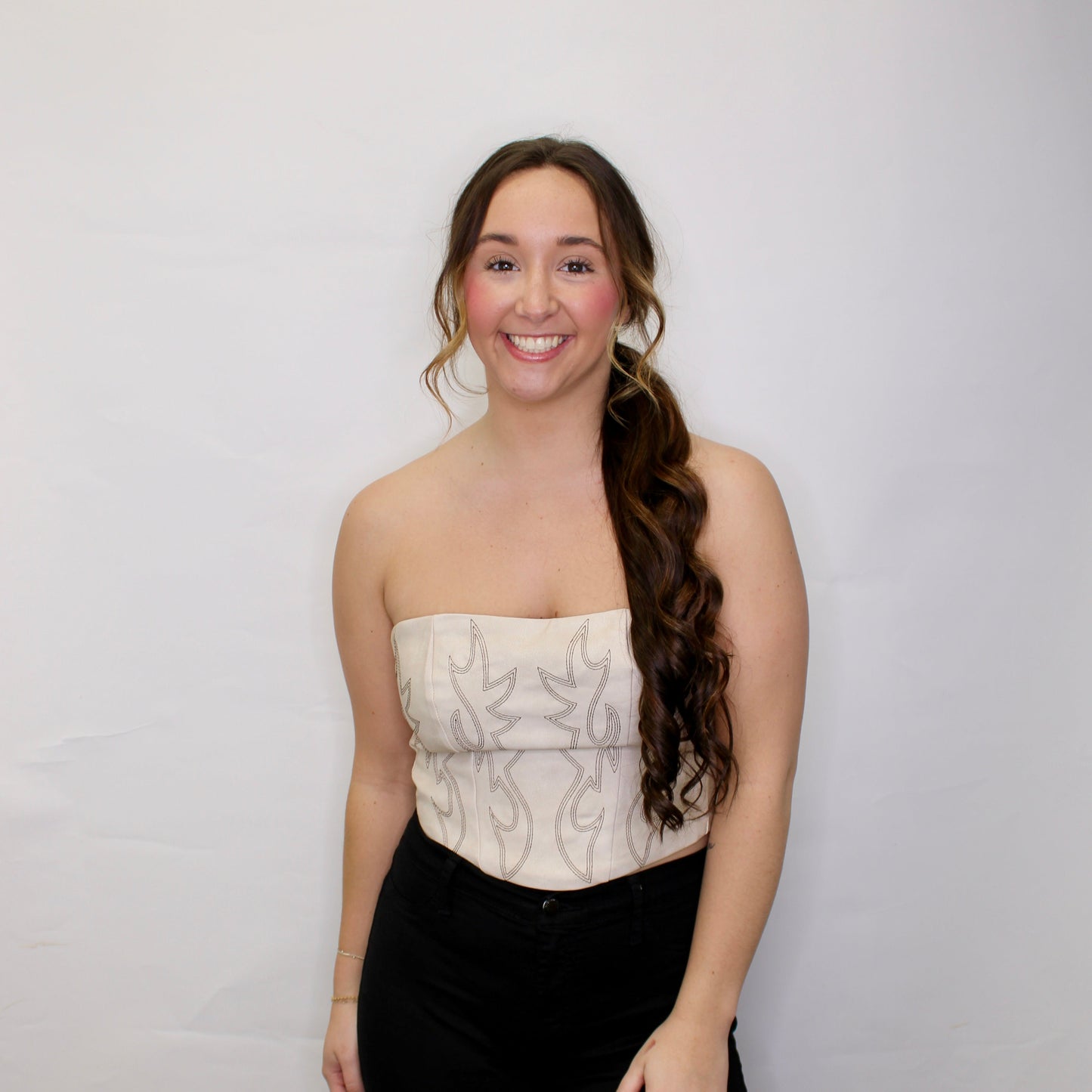 Vanessa Western Corset top