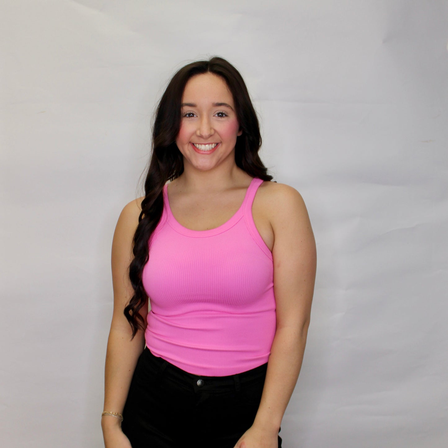 Ayla Ribbed Bias Cami
