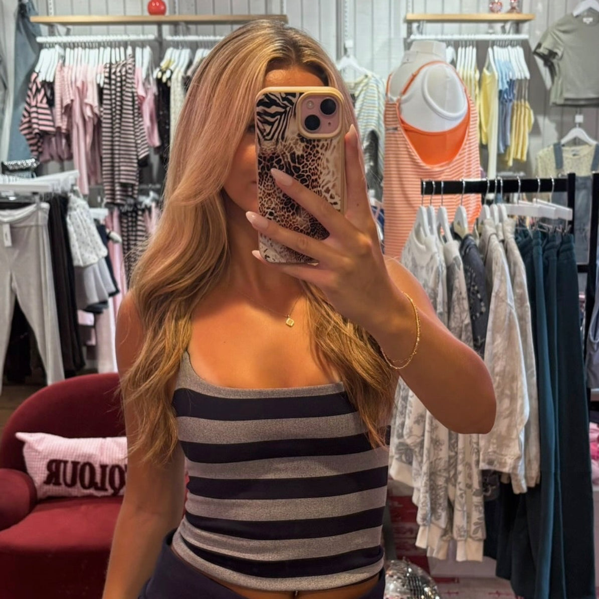 Kataleya Stripe Reversible Tank