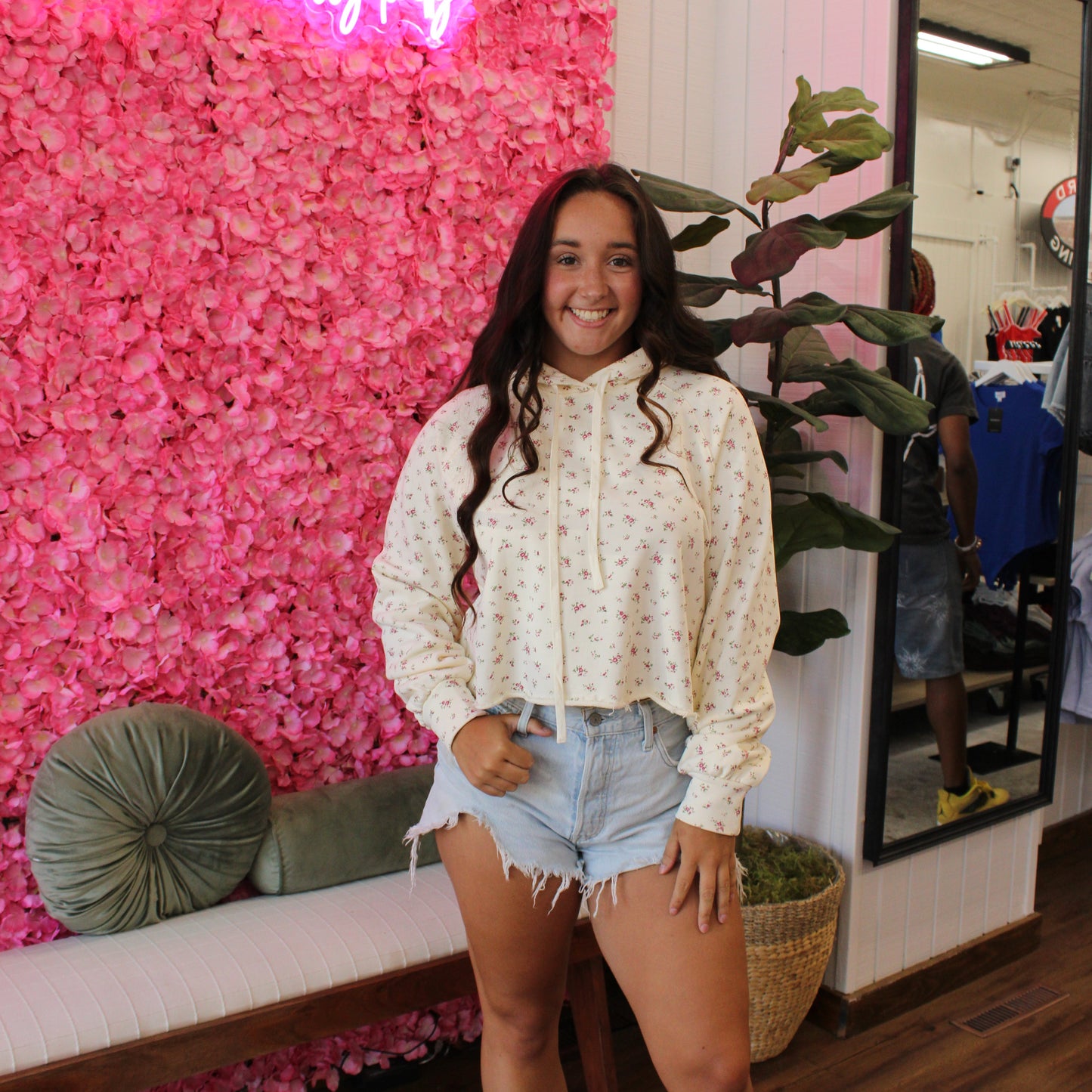 Delilah Floral Hoodie