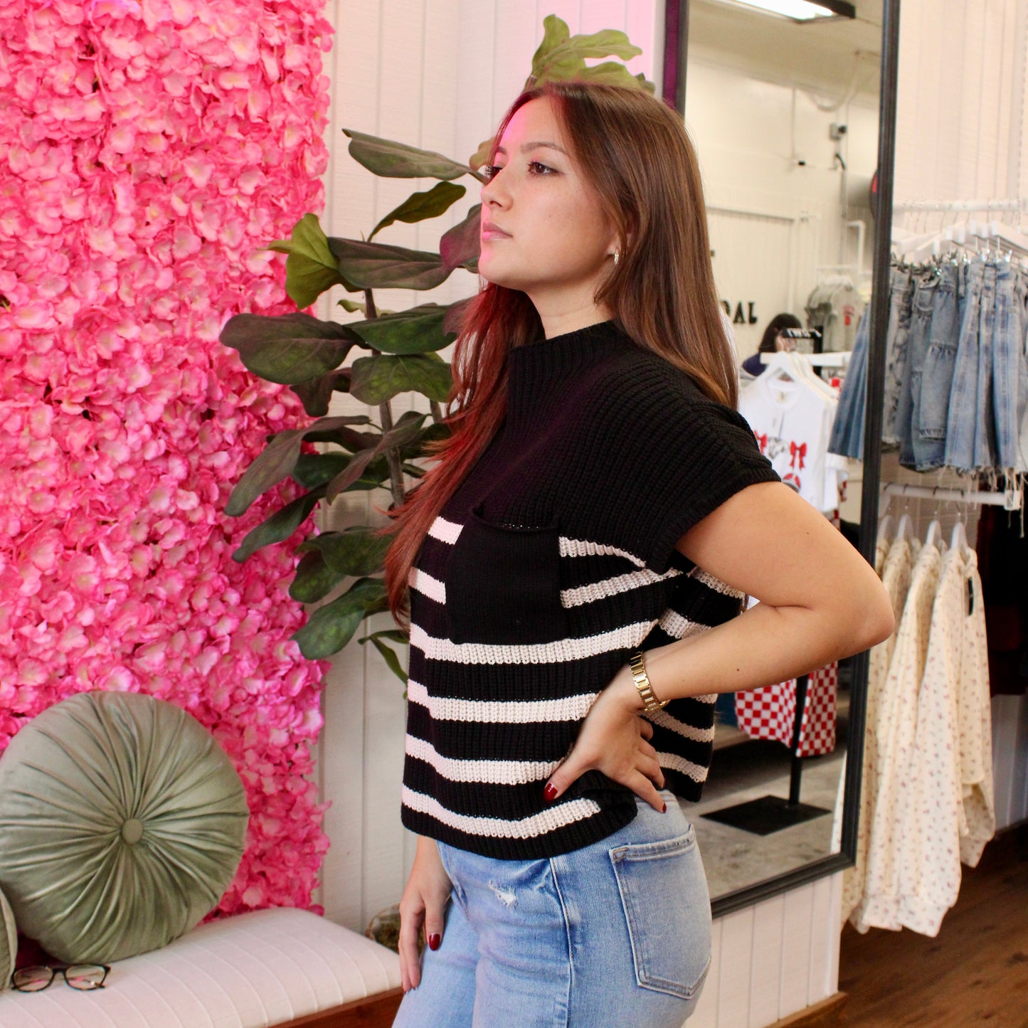 Danna Stripe Sweater