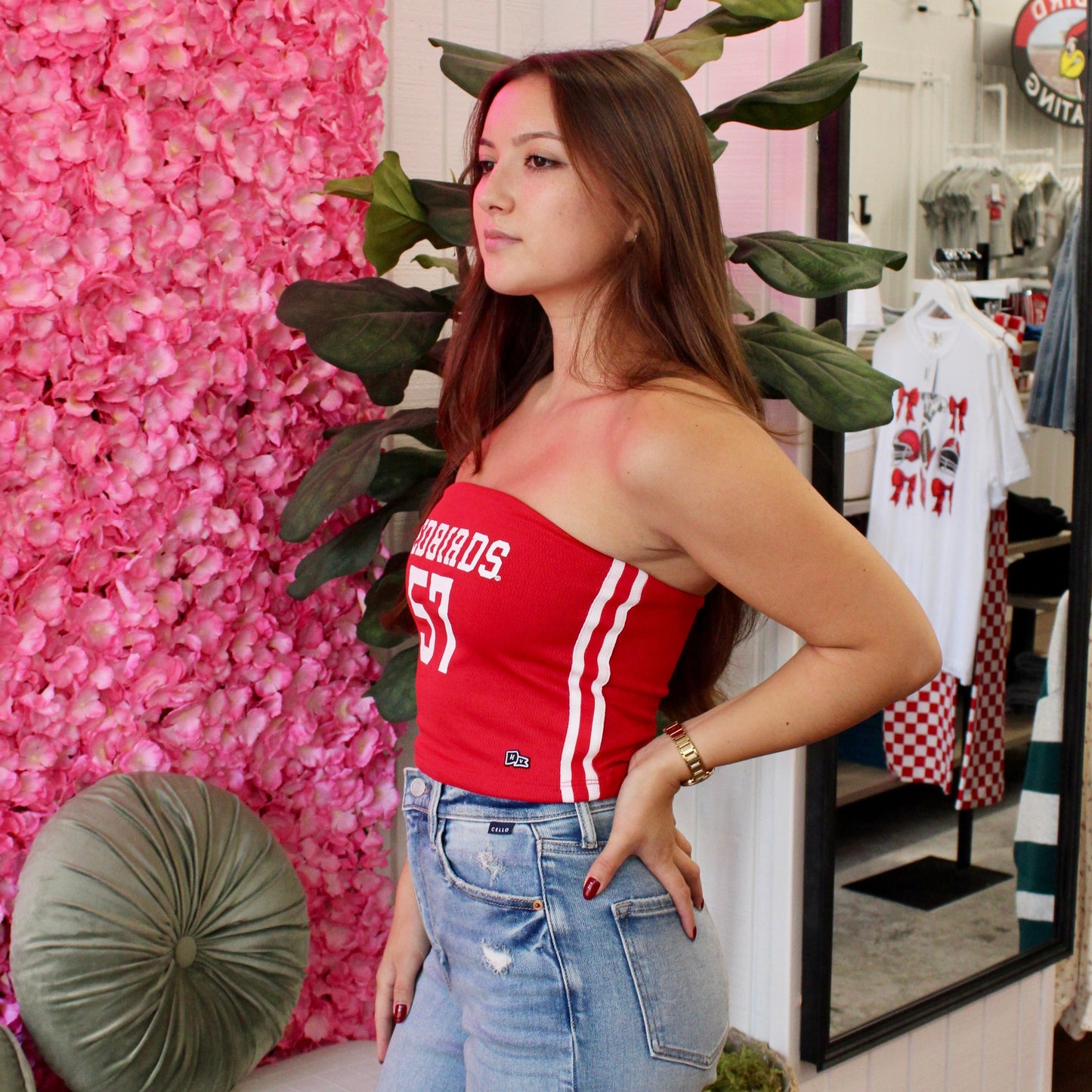 ISU Jersey Tube Top