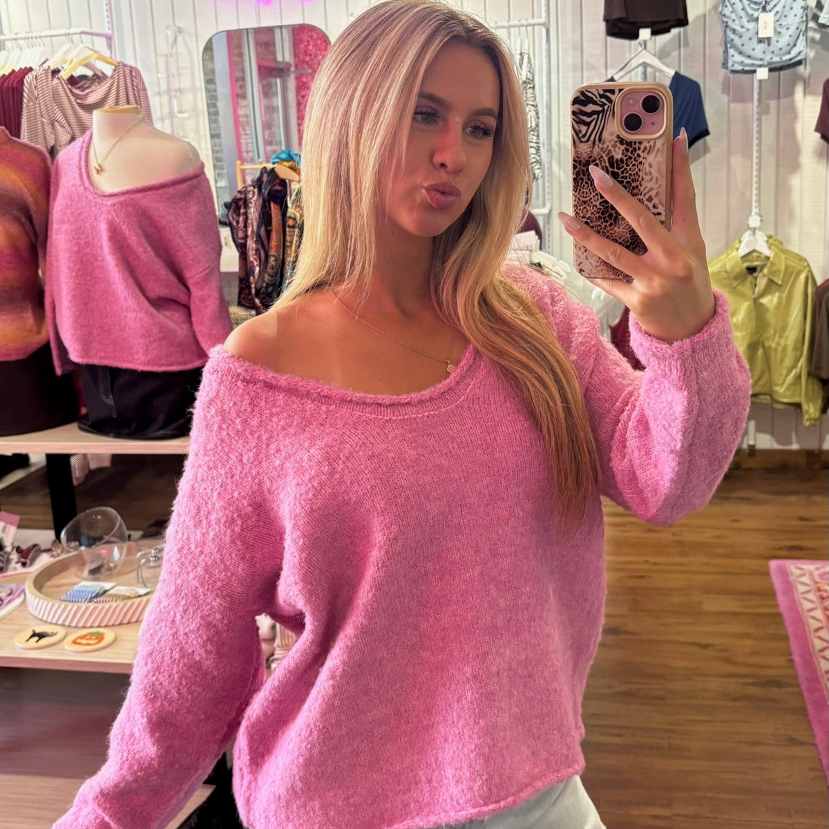 Lucille Soft V-Neck Sweater