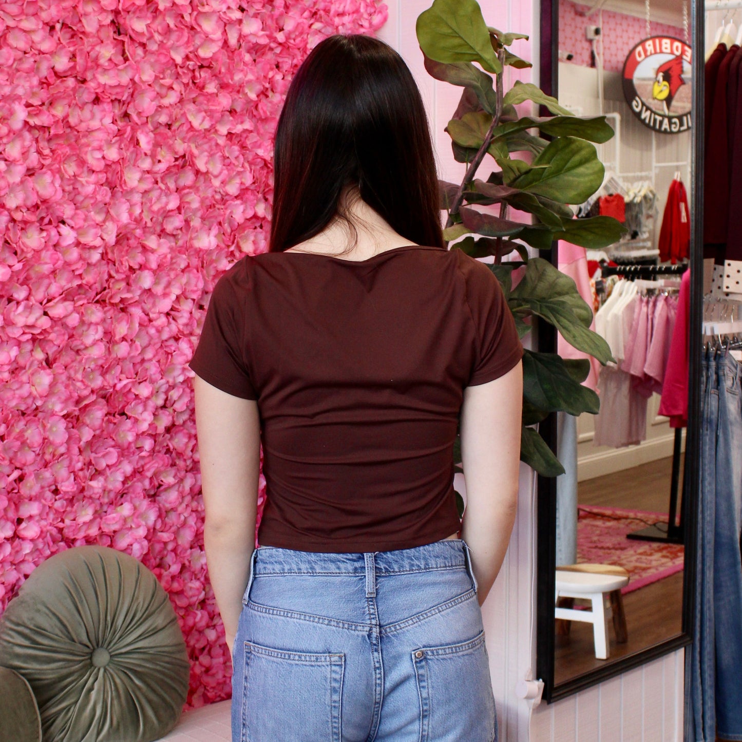 Mariana Lace Detail Top