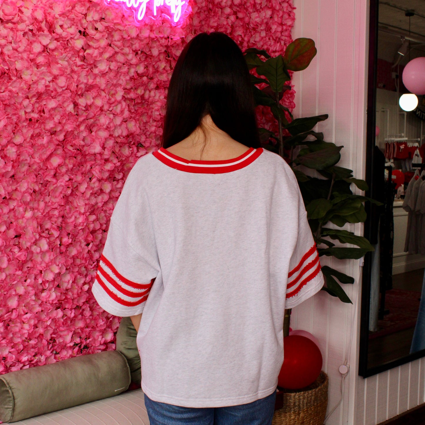 Varsity Spirit Oversized Top