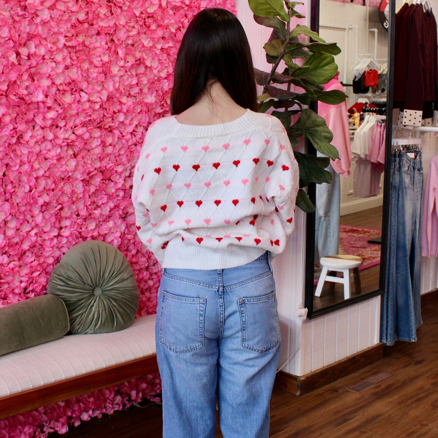 Millie Heart Knit Cardigan