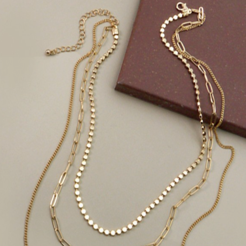 Kelly Multi Layer Chain Necklace