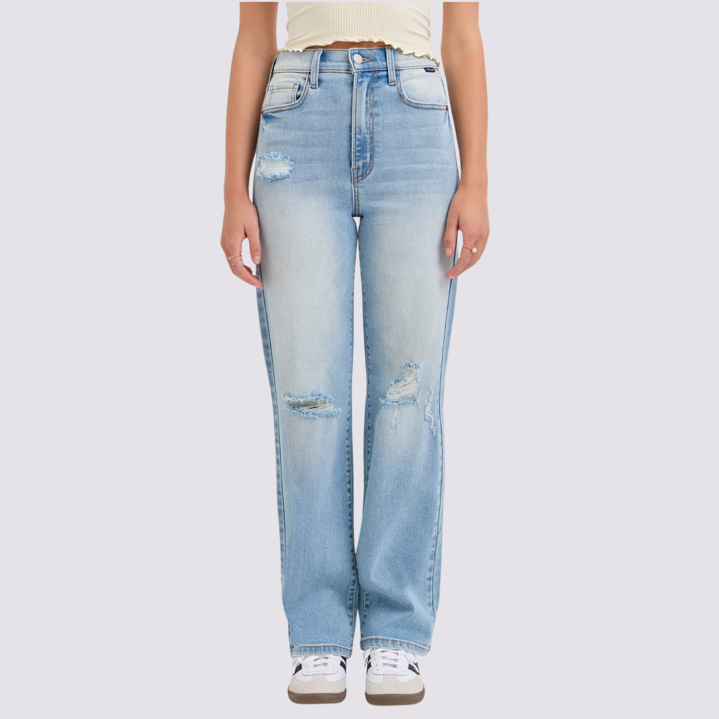 Maria High Rise Dad Jean