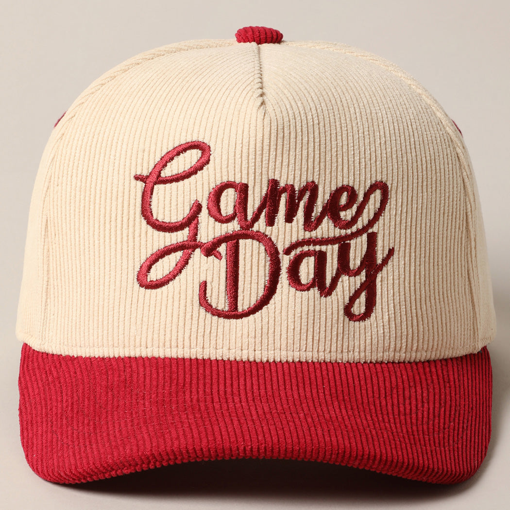 GameDay Corduroy Hat