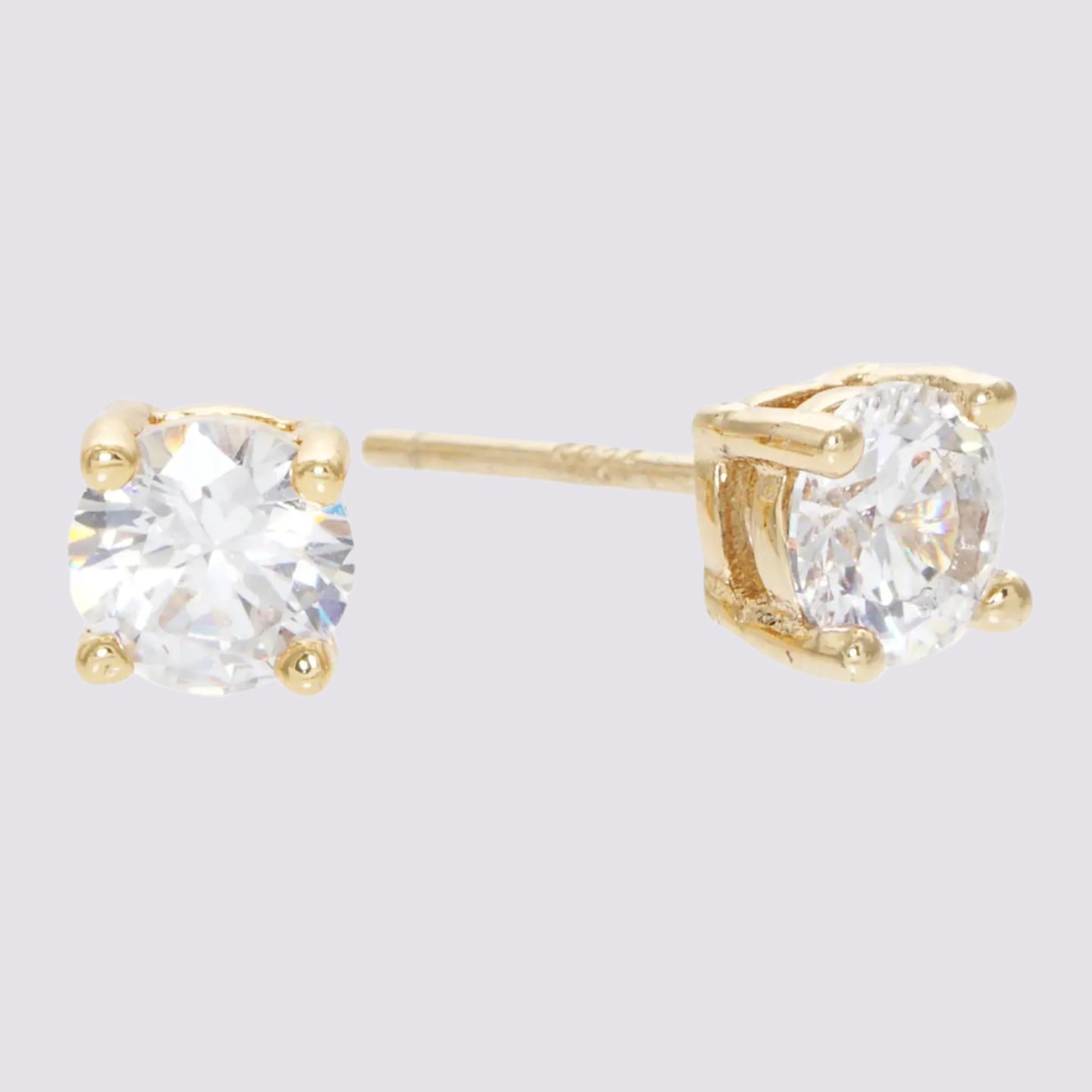 Gold Dipped Daily Post Earrings