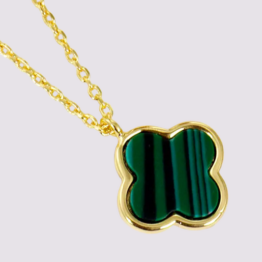 Single Clover Charm Necklace