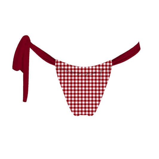Sofia Plaid Swim Bottom