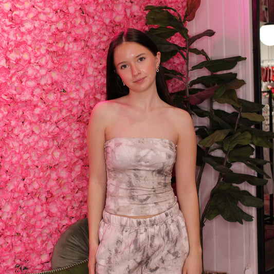 Avery Light Woodland Camo Tube Top