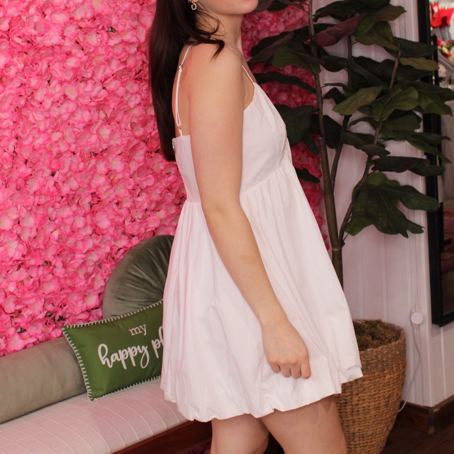 Mylah Bubble Skirt Mini Dress