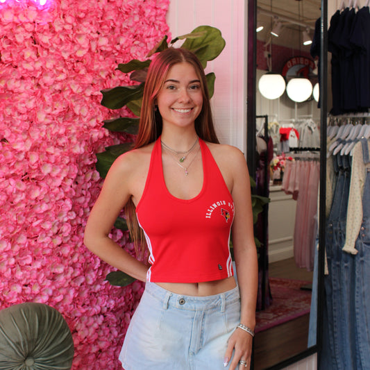 Illinois State Halter Top