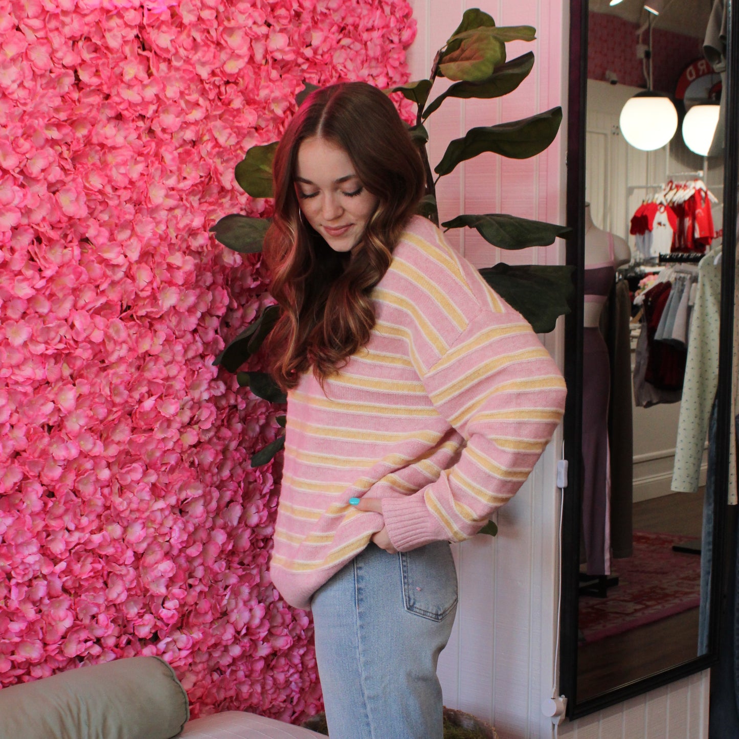 The Coziest Stripe Sweater