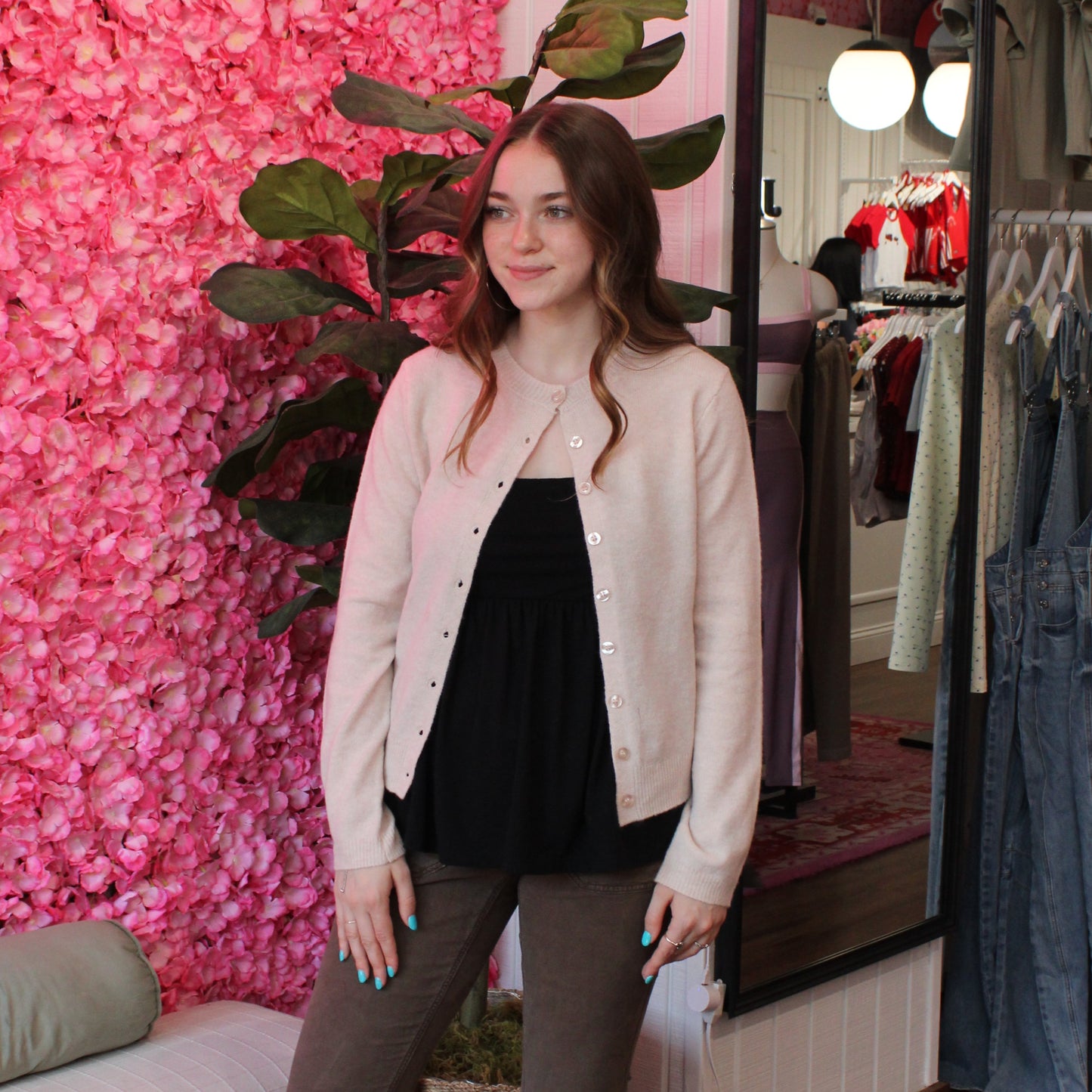Liora Button Down Cardigan