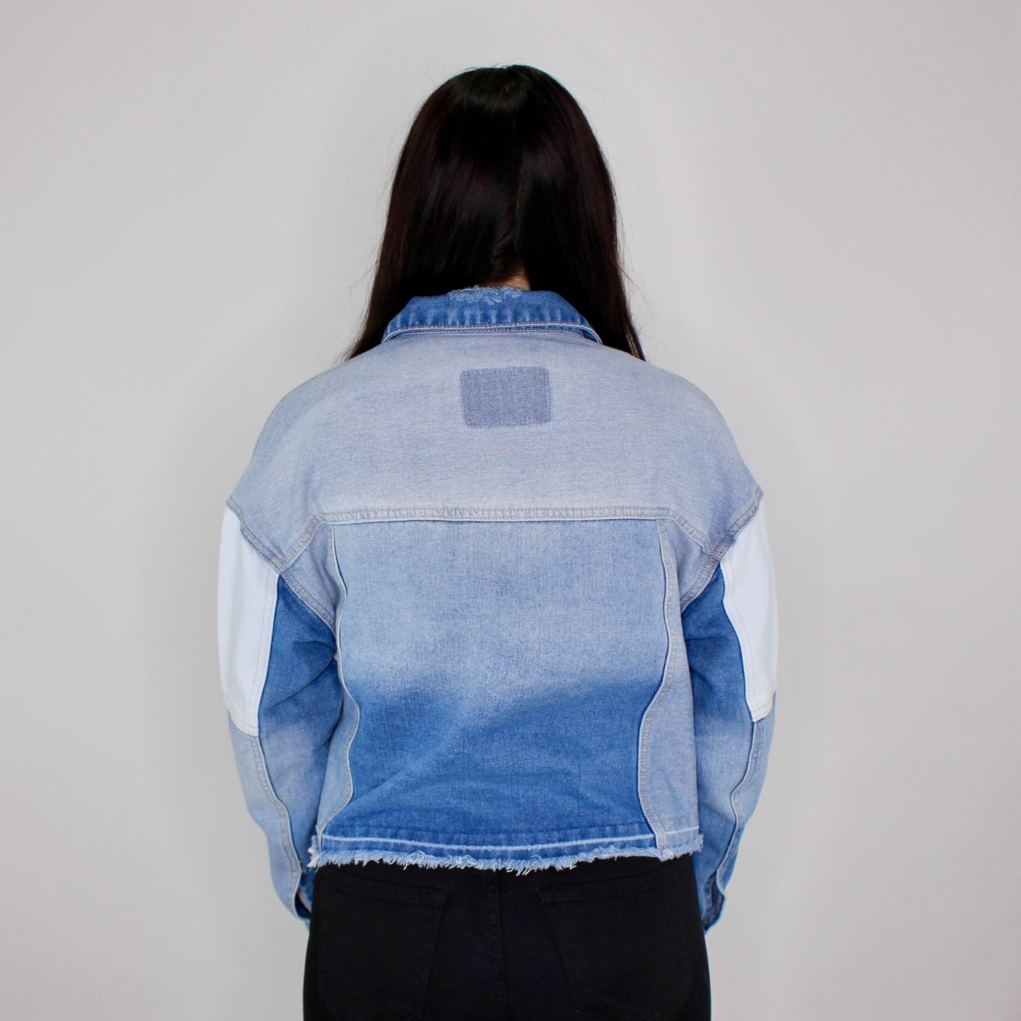 My Number One Patchwork Denim Jacket