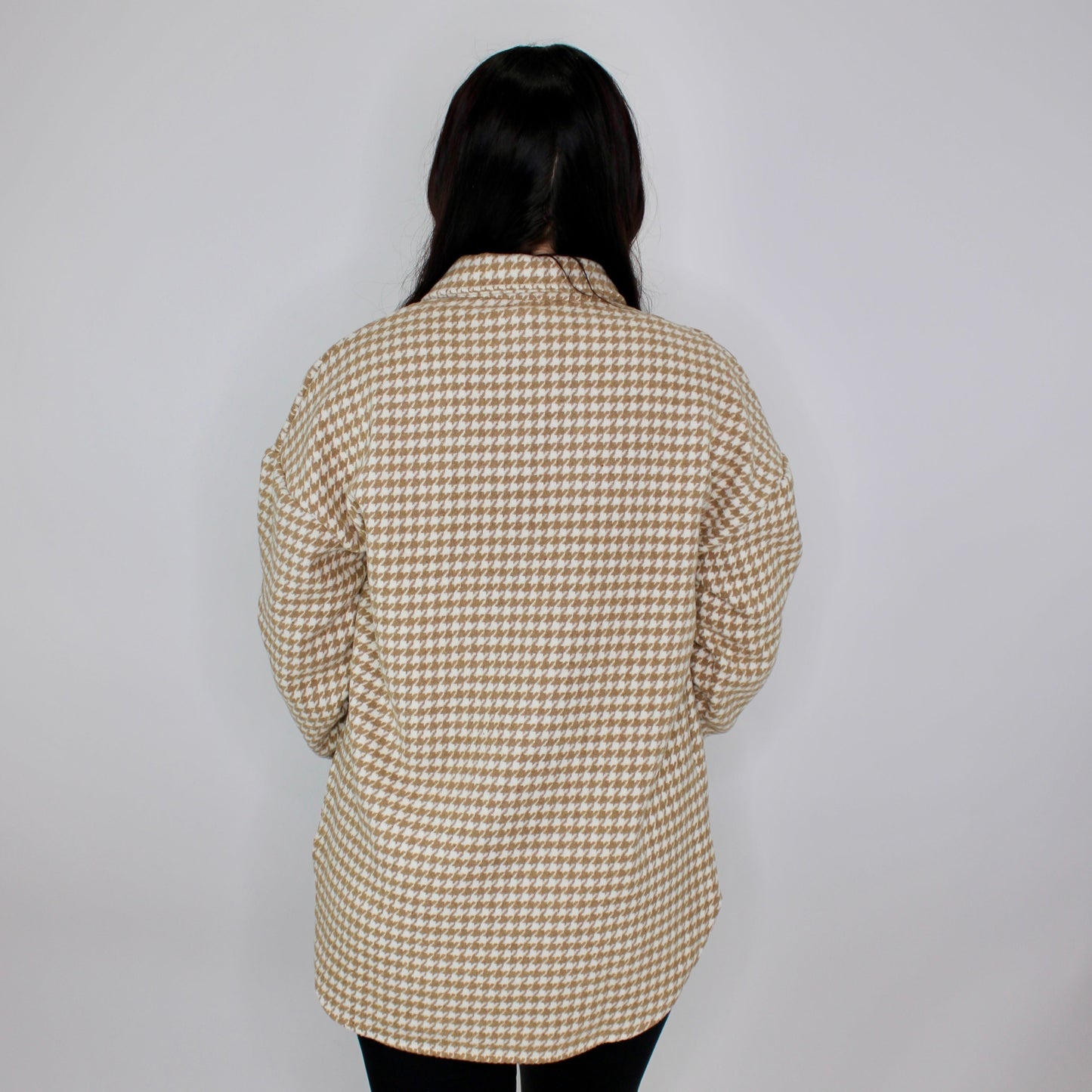 Cassidy Houndstooth Shacket