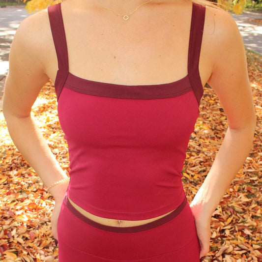 Amira Contrast Tank Top