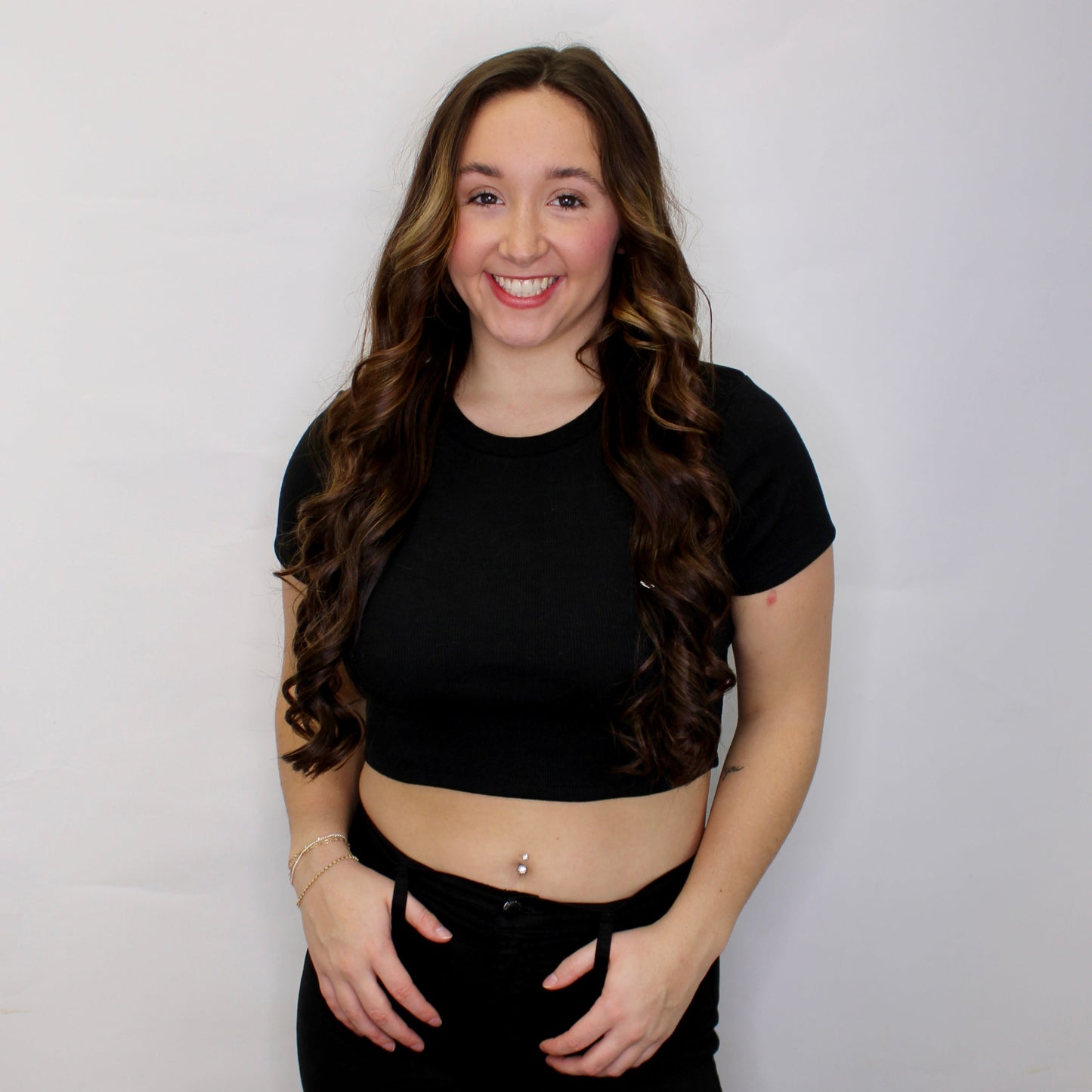 Ashleigh Ribbed Crop Top