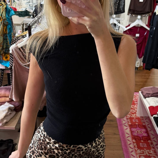 Brynn Boatneck Knit Top