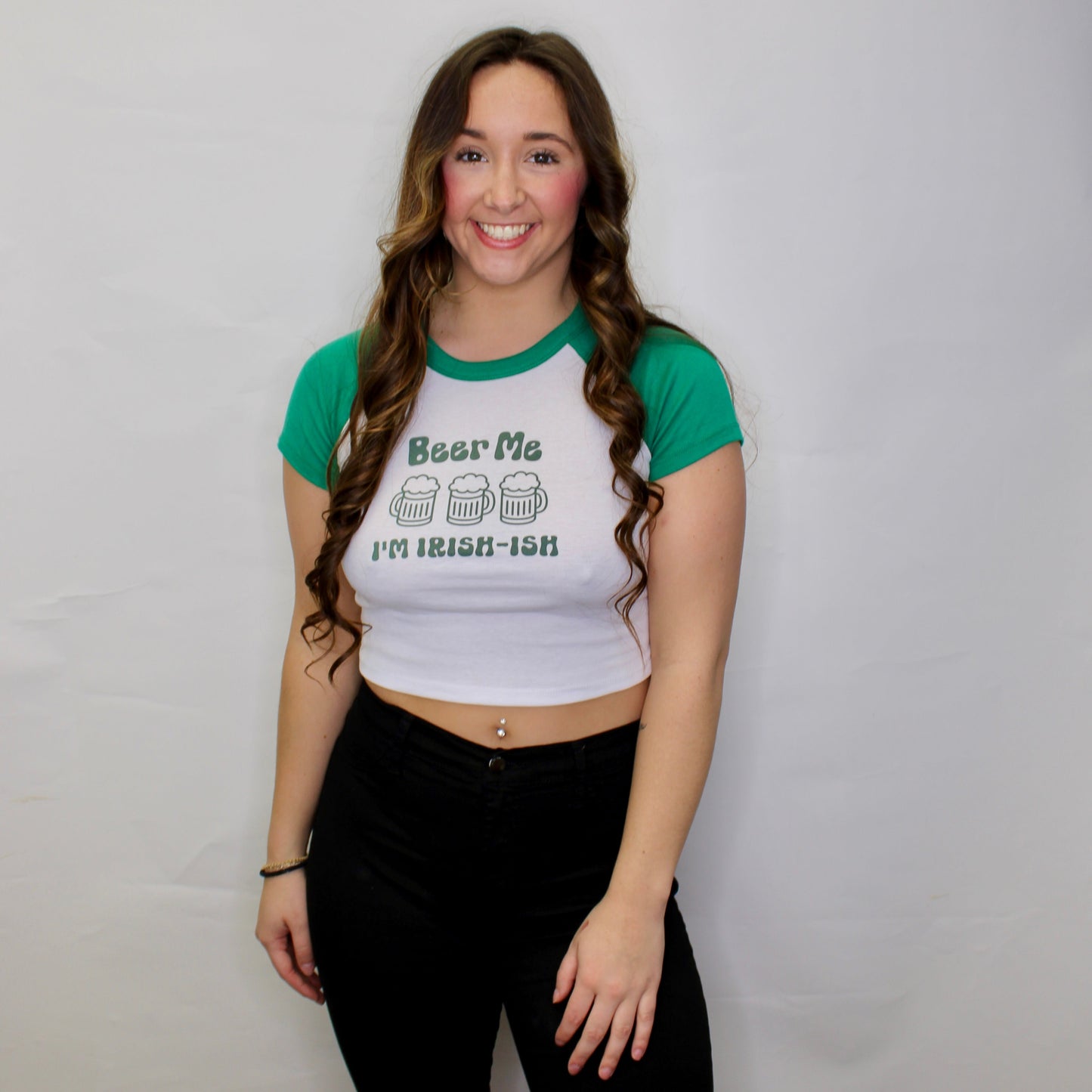 Beer Me I'm Irish-Ish Baby Tee