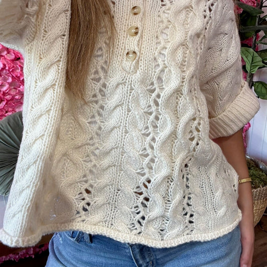 Remy Cable Knit Top