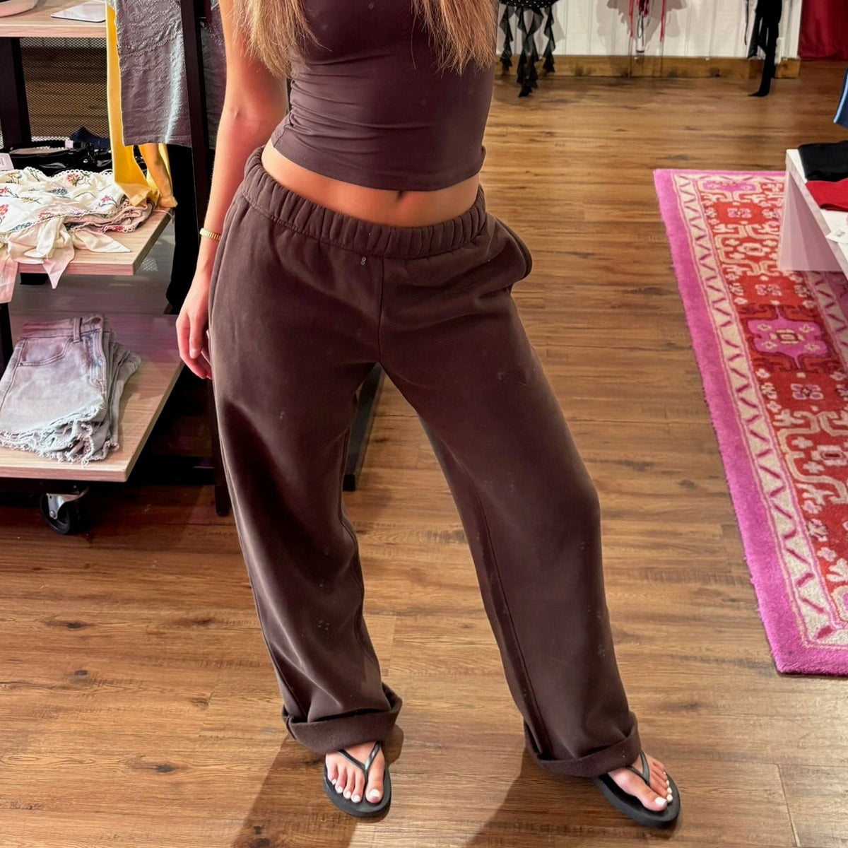Kiara Straight Leg Sweatpants