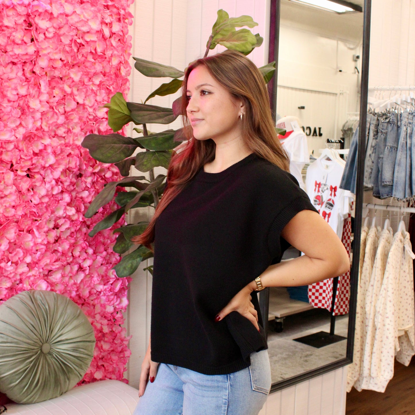 Natalie Oversized Sweater Vest