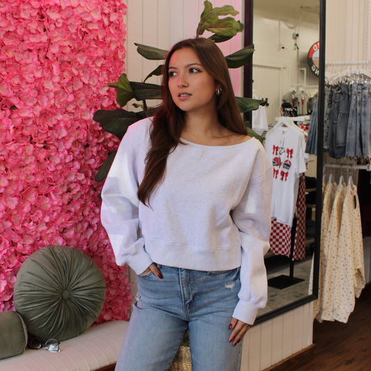 Sawyer Off The Shoulder Sweatshirt