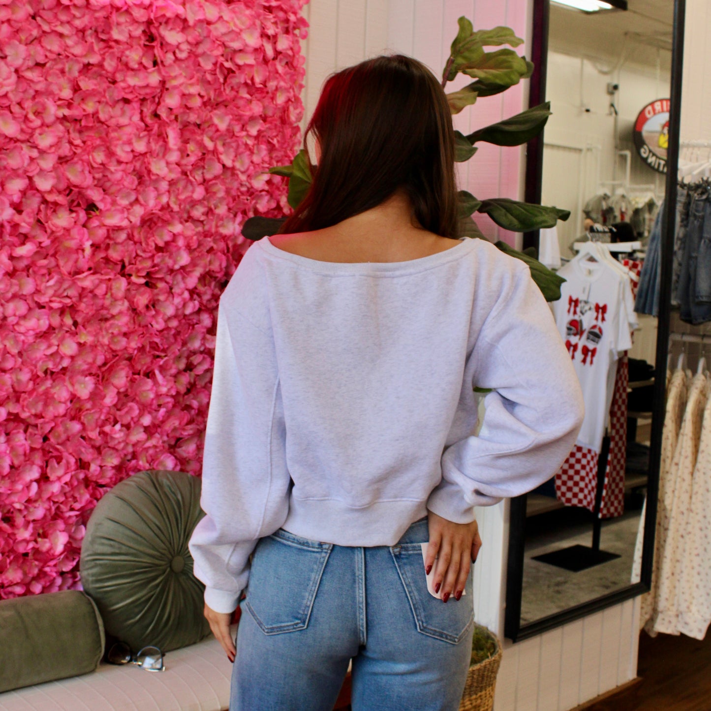 Sawyer Off The Shoulder Sweatshirt