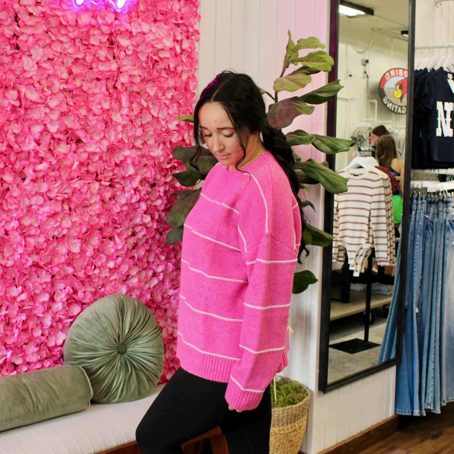 Peyton Oversized Striped Sweater
