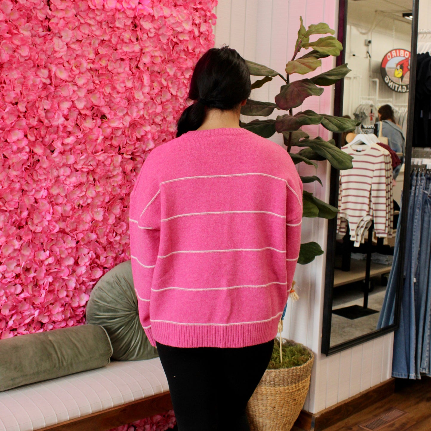 Peyton Oversized Striped Sweater