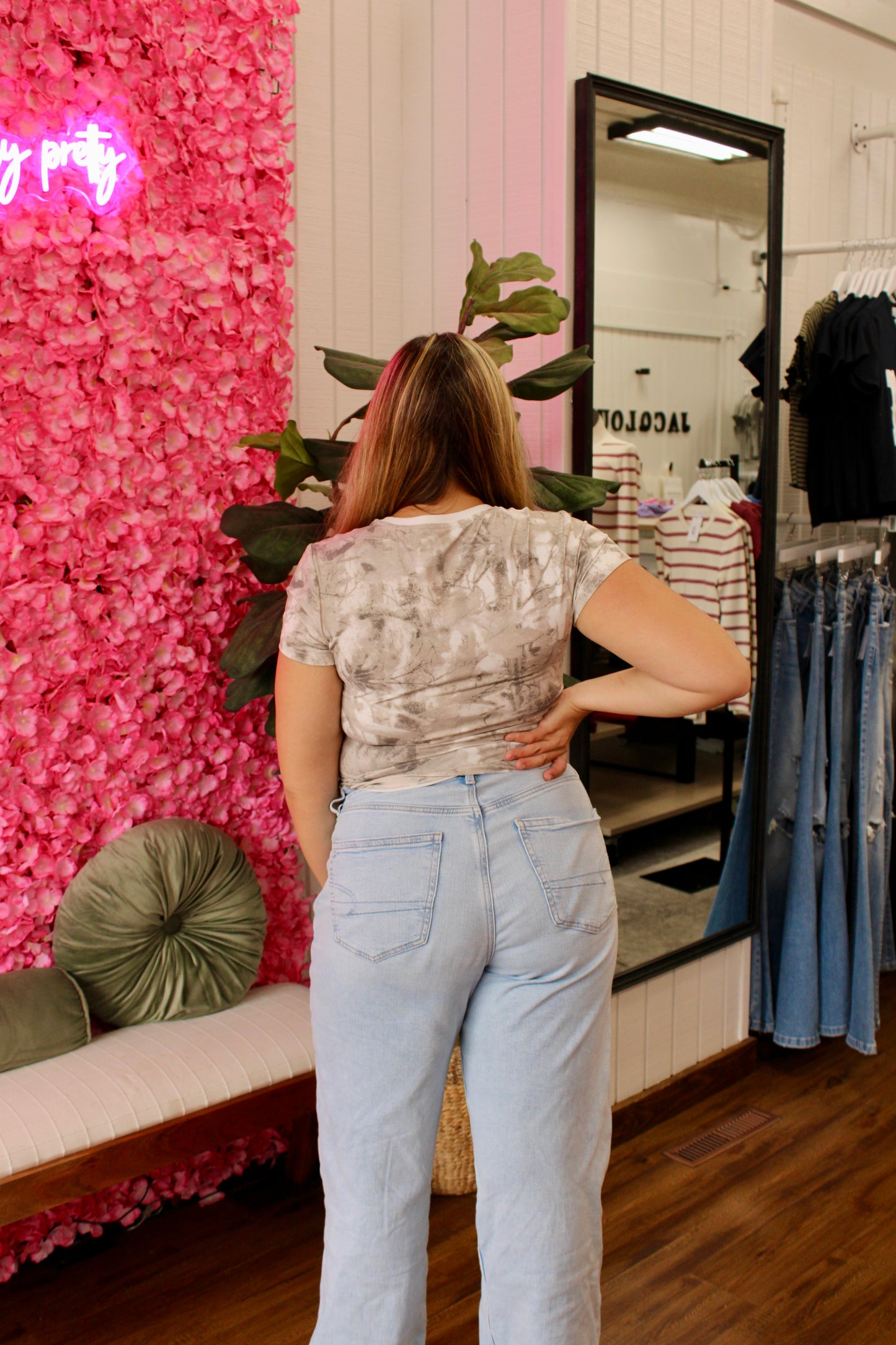 Ashlyn Light Camo Tee