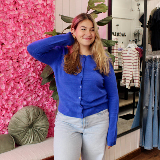 Kiera Knitted Button Down Sweater