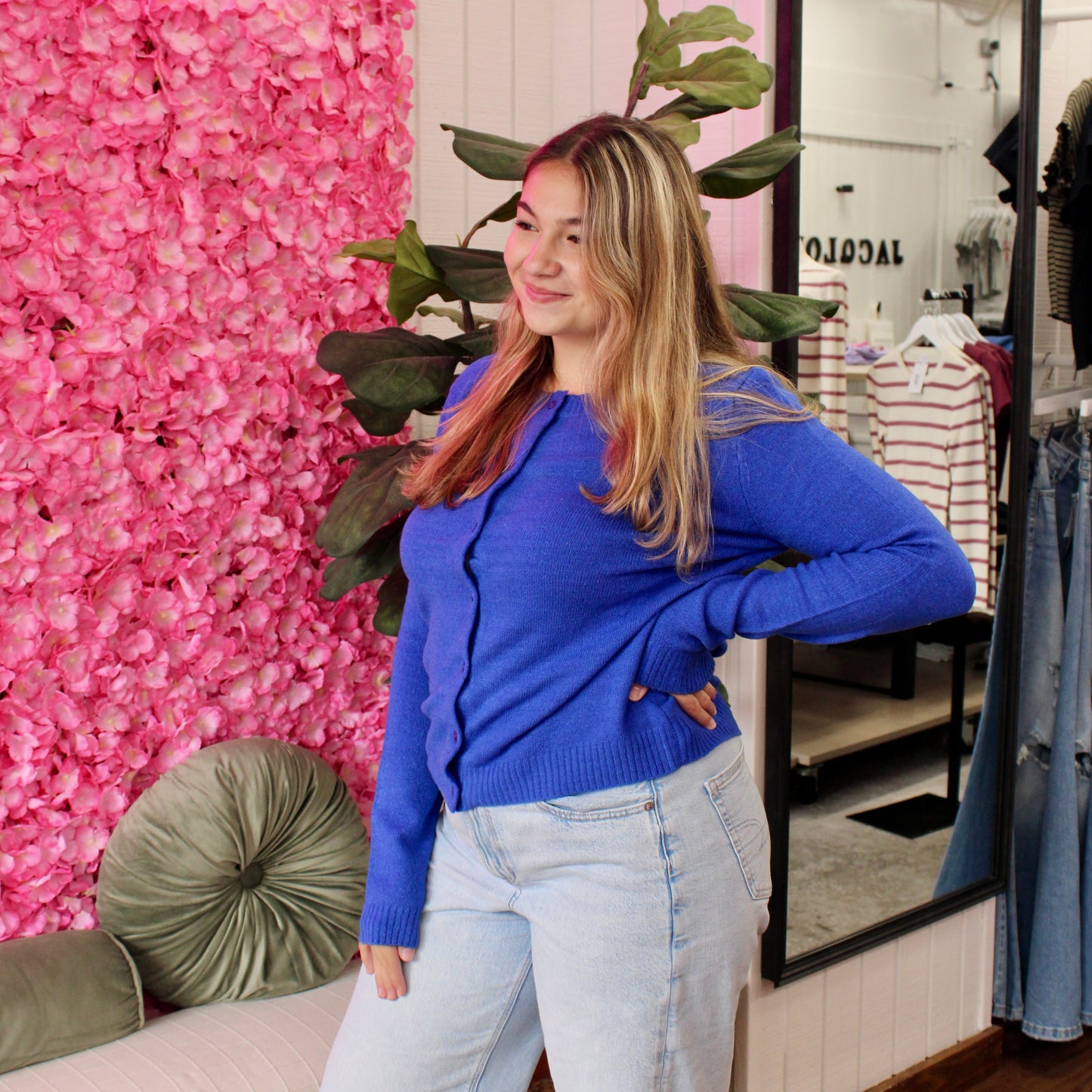 Kiera Knitted Button Down Sweater
