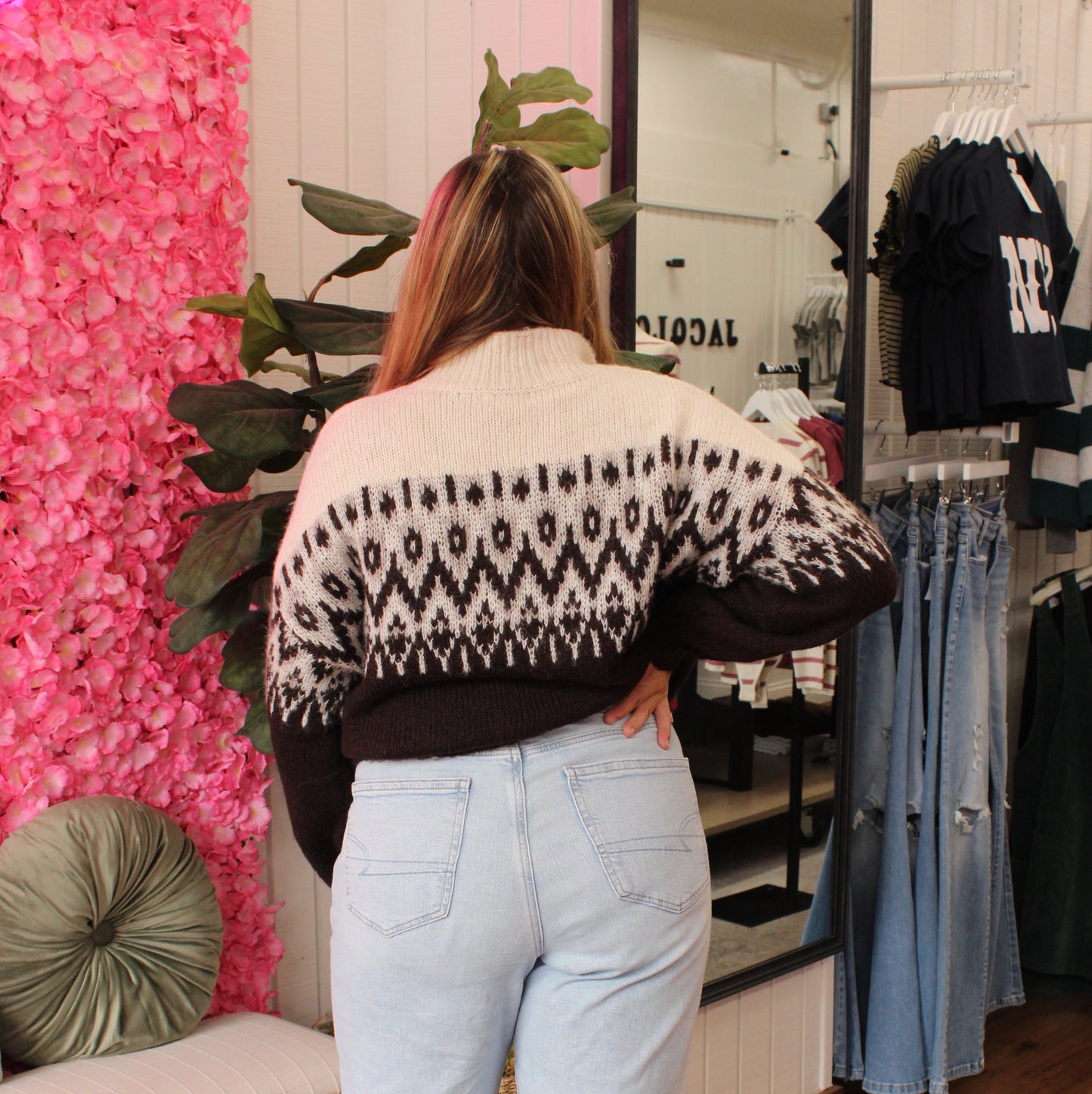 Lilian Half Zip Sweater