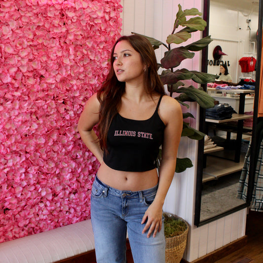 Illinois State Bra Tank Top