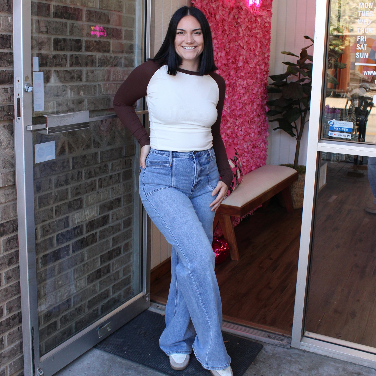 Noa Wide Leg Comfort Jean