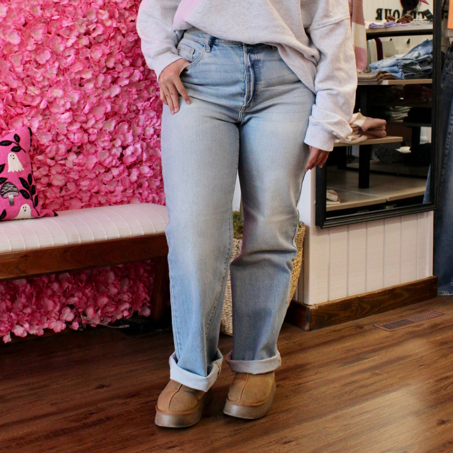 Madelyn High Rise Dad Jean