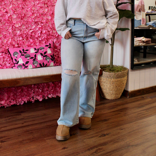 Maria High Rise Dad Jean
